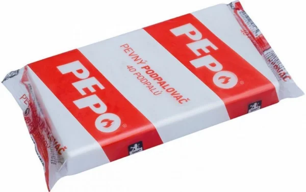 PEPO pevný podpalovač 40 podpalů 260g