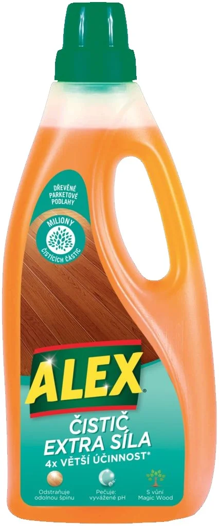 ALEX čistič extra síla na dřevo 750ml