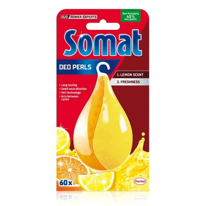 SOMAT Deo Pearls Lemon&Orange vůně do myčky 1ks