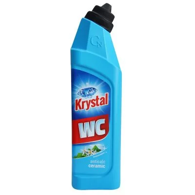 KRYSTAL WC kyselý na keramiku, modrý 750ml