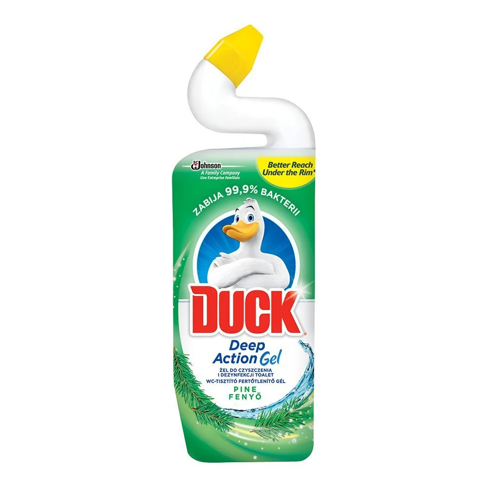 DUCK Deep Action Gel WC tekutý čistič Pine 750ml