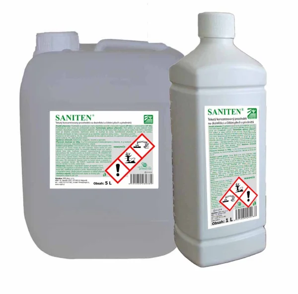 SANITEN prostředek pro dezinfekci a mytí ploch 1l