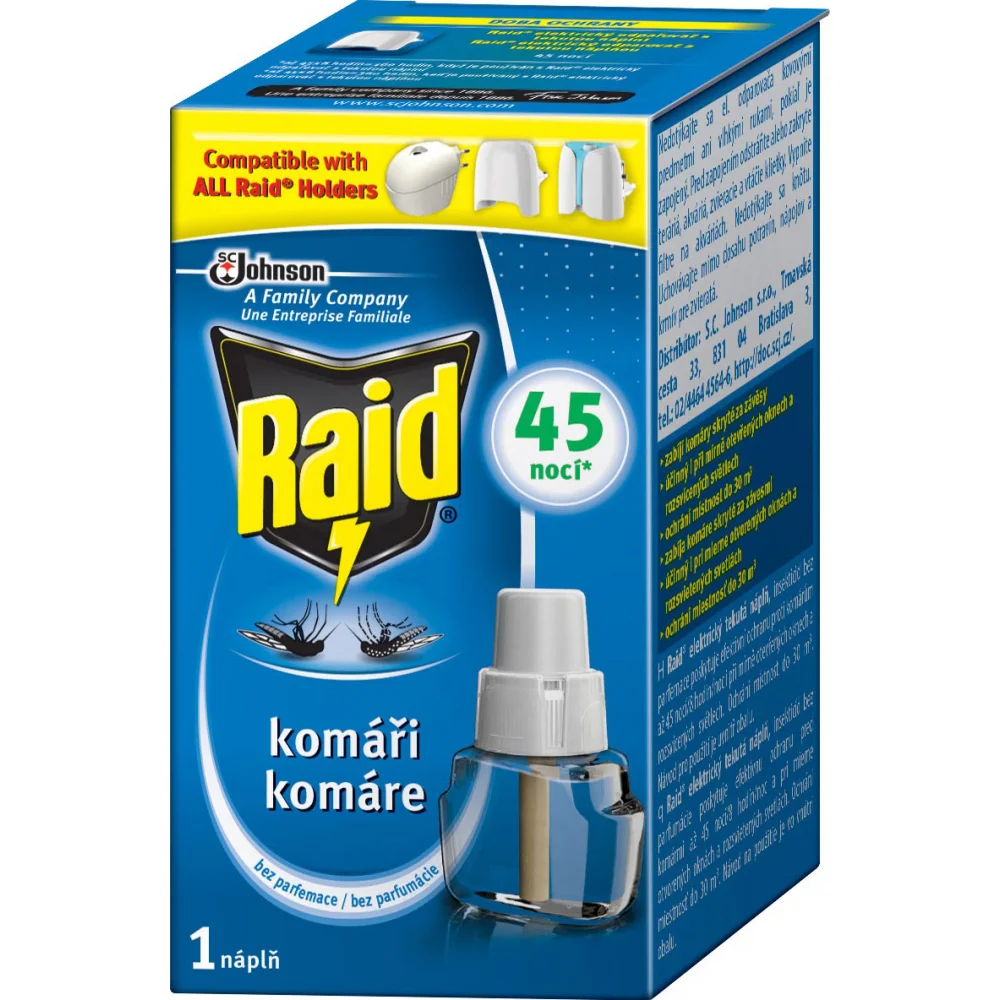 RAID Elektrický tekutá náplň 45 nocí 27ml