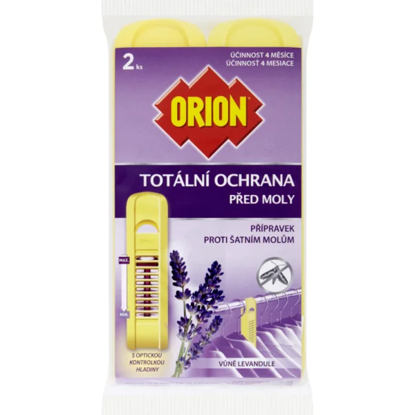 ORION Totální ochrana před moly vůně levandule 2ks