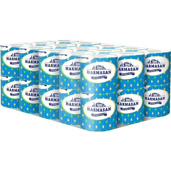 Toaletní papír HARMASAN 400út.,1vrst., 24ks