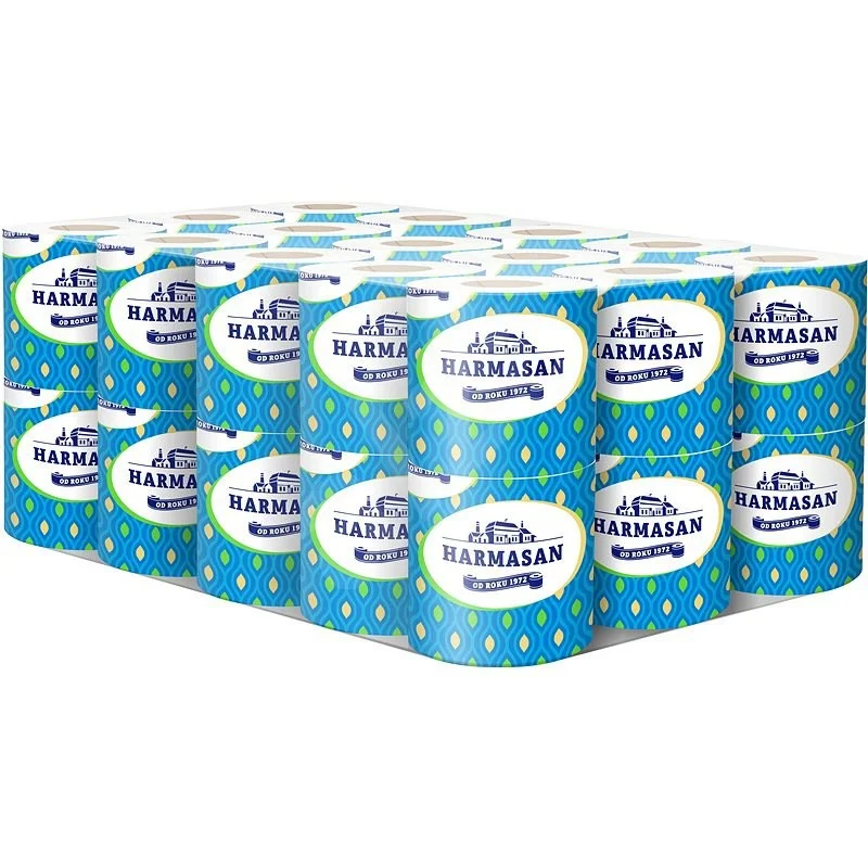 Toaletní papír HARMASAN 400út.,1vrst., 24ks