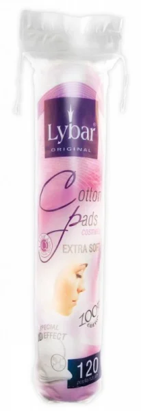 LYBAR vatové polštářky Extra soft 120ks
