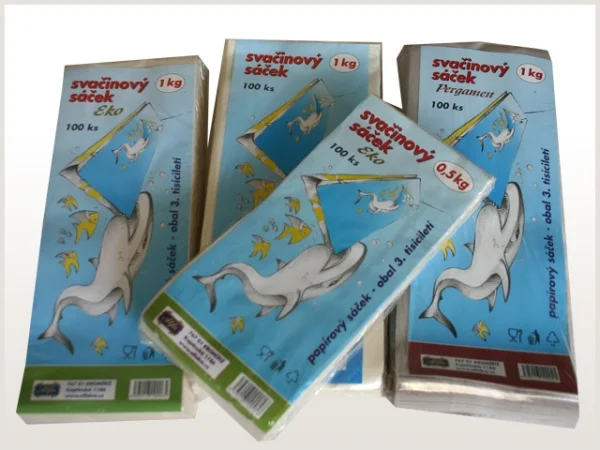 SÁČKY svačinové papírové 1kg 100ks/bal DIP