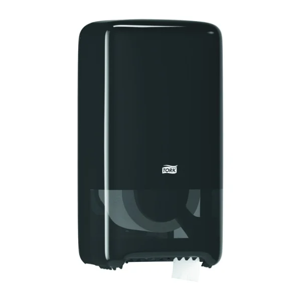 ZÁSOBNÍK TORK TWIN Toilet Box 6 plast černý 557508