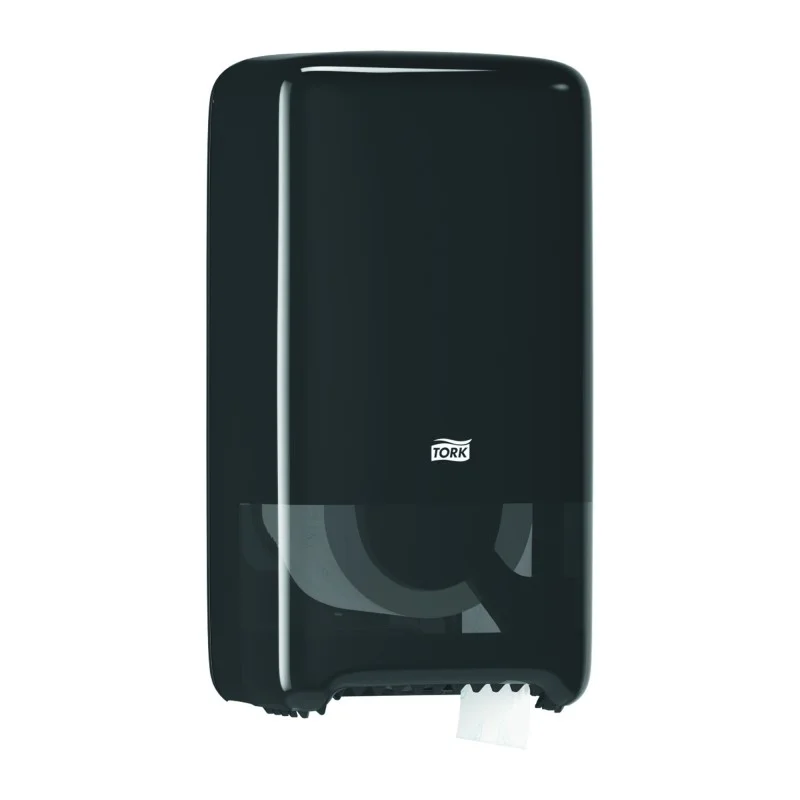 ZÁSOBNÍK TORK TWIN Toilet Box 6 plast černý 557508