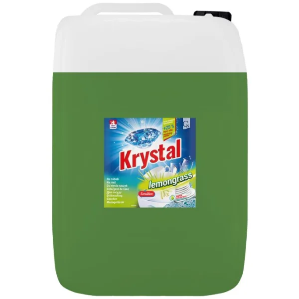 KRYSTAL Na nádobí lemongrass 20l + vratný obal
