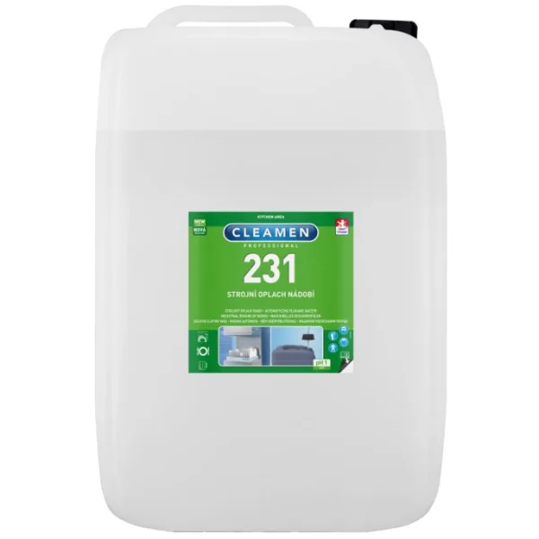 CLEAMEN 231 strojní oplach nádobí 20l + vratný obal