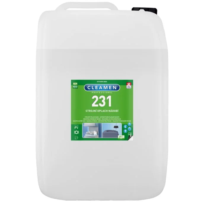 CLEAMEN 231 strojní oplach nádobí 20l + vratný obal