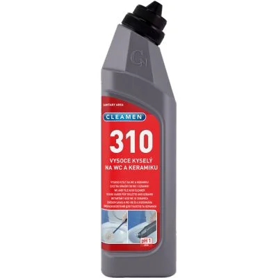 CLEAMEN 310 vysoce kyselý na WC a keramiku 750ml