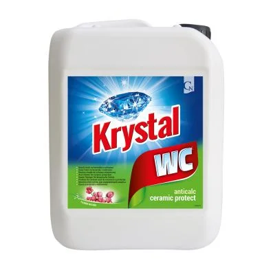 KRYSTAL WC kyselý na keramiku s ochranou, zelený 5l