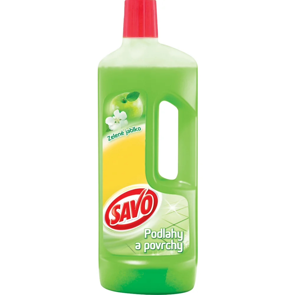 SAVO Podlahy a povrchy Zelené jablko 750ml