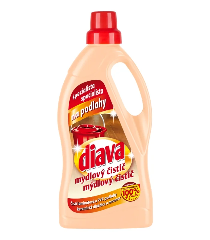 DIAVA mýdlový čistič na podlahy 750ml