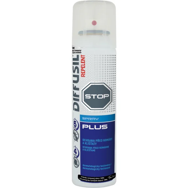 DIFFUSIL Repellent Plus na komáry, klíšťata 100ml