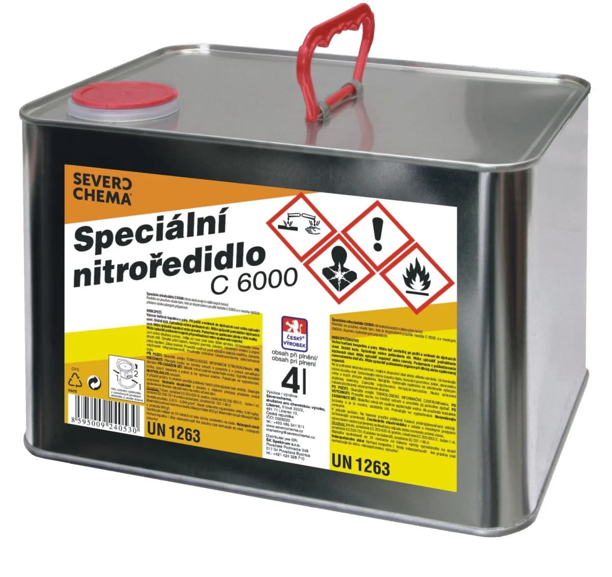 Speciální nitroředidlo C 6000 4l