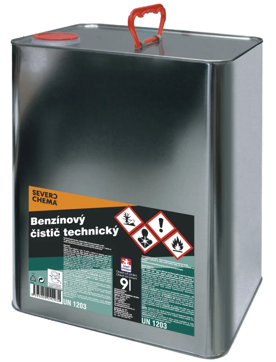 Benzínový čistič technický 9l