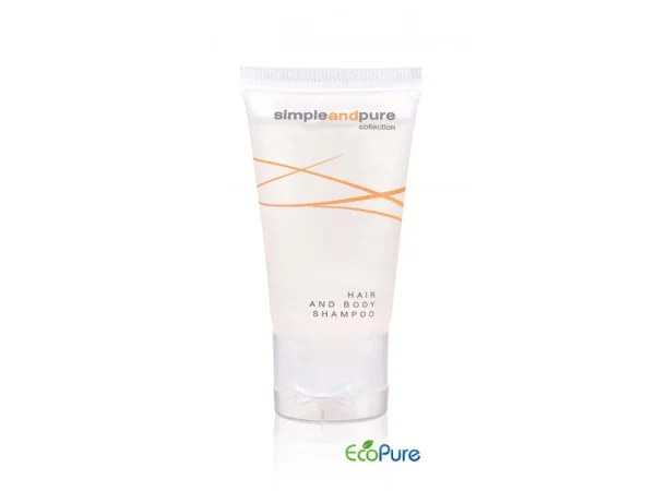 Simple and Pure ŠAMPON na vlasy a tělo v tubě 30ml