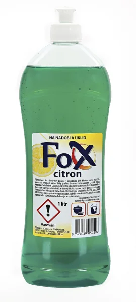 FOX citron na nádobí a úklid 1l