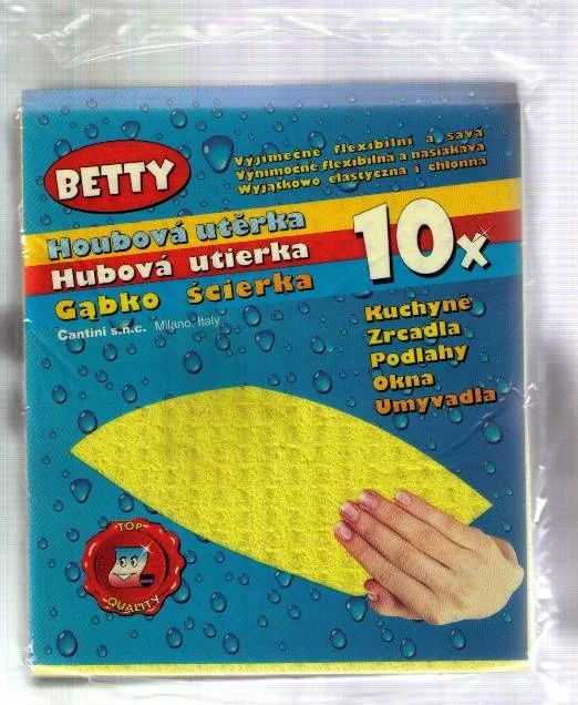 SACÍ houbová utěrka 10ks