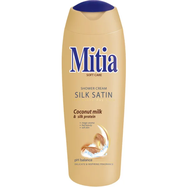 MITIA soft care sprch.krém Silk satin Coconut milk 400ml