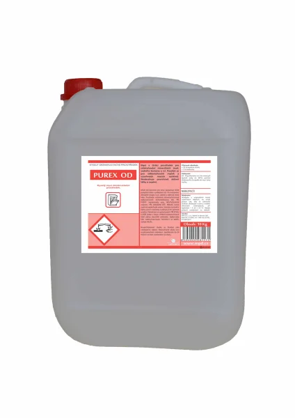 PUREX OD, kyselé odstraňování vodního kamene v myčkách 10l