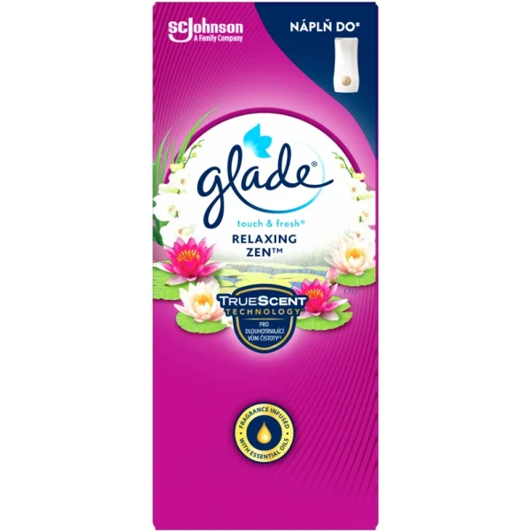 GLADE/BRISE One Touch&Fresh Relaxing Zen - Japonská zahrada náplň 10ml