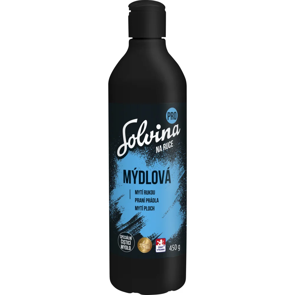 SOLVINA PRO mýdlová 450ml černo-modrá