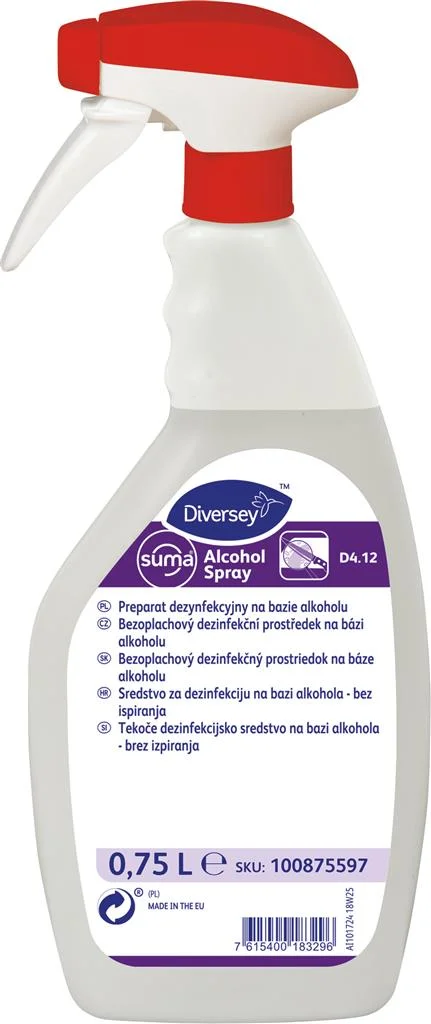 SUMA Alcohol Spray D4.12 750ml