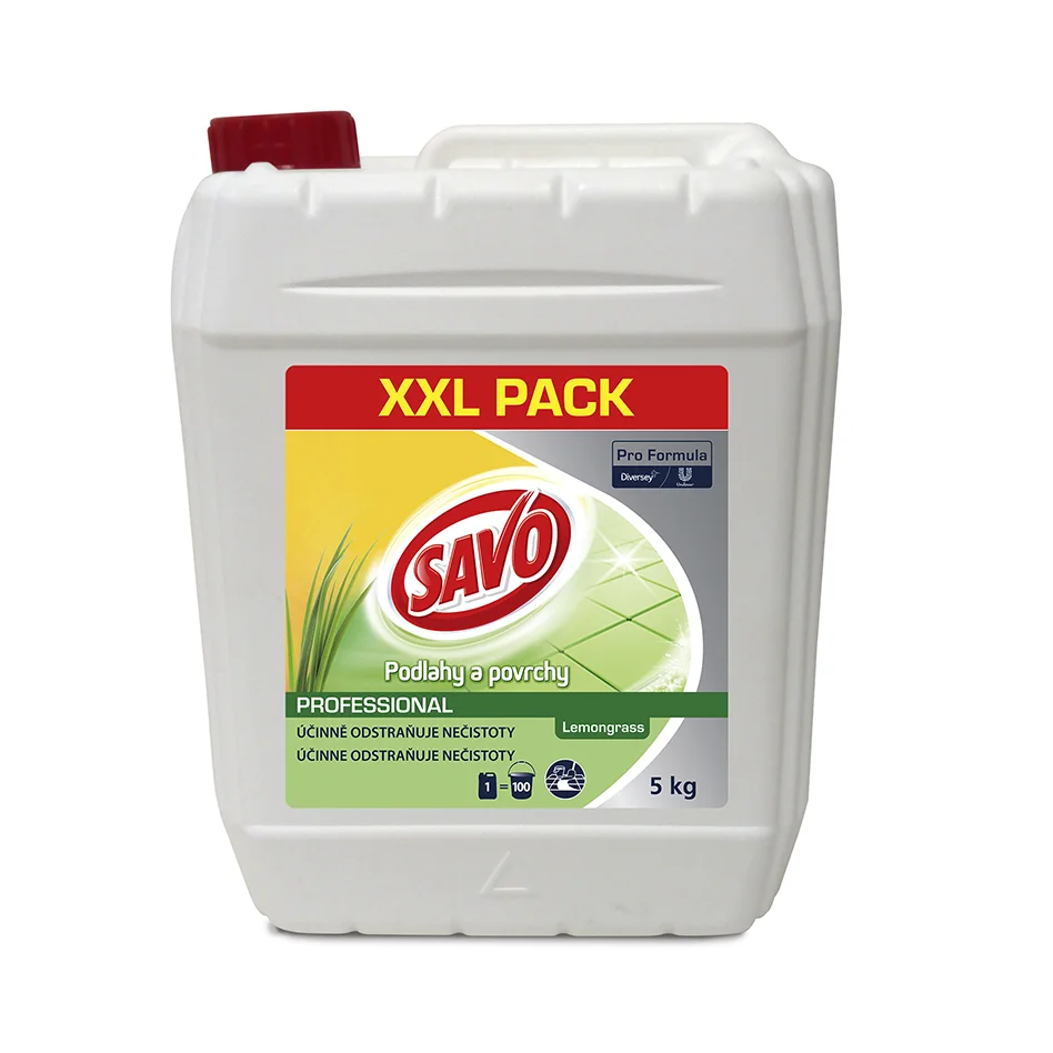 SAVO PF Podlahy a povrchy Lemongras 5l