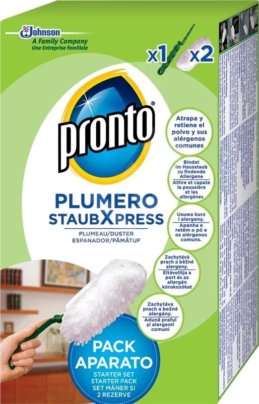 PRONTO Prachovka - rukojeť + 2náhrady