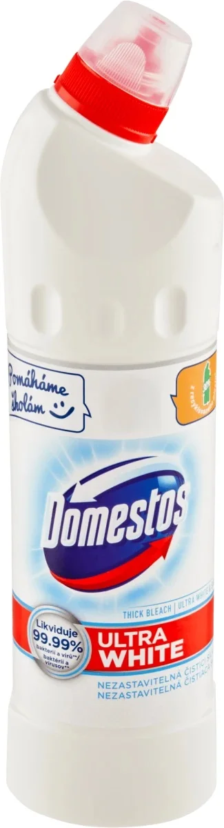 DOMESTOS Extended Power White&Shine 750ml
