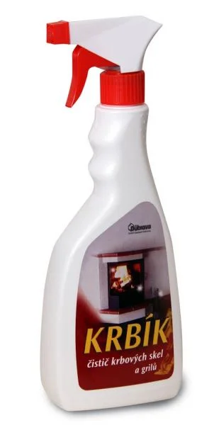 KRBÍK čistič krbových skel a grilů 450ml
