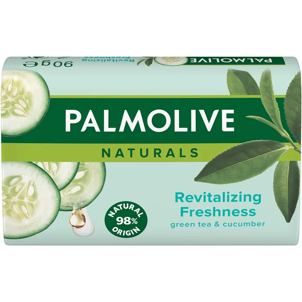 PALMOLIVE mýdlo Green Tea&Cucumber, modré 90g
