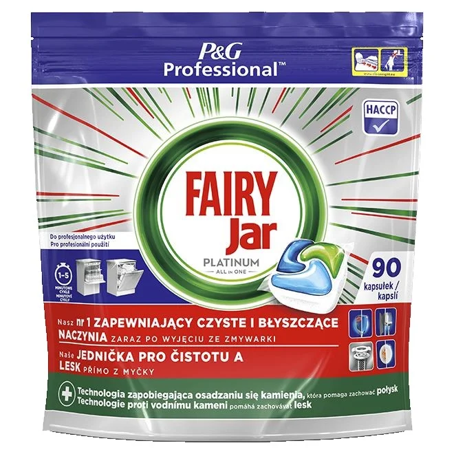 JAR Professional kapsle do myčky Platinum 90ks