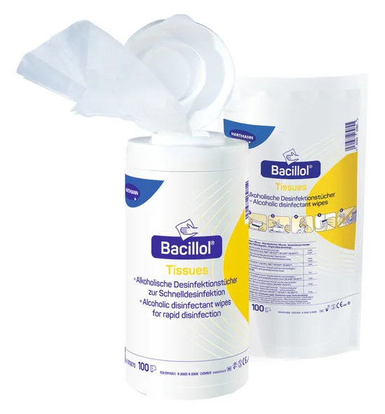 BACILLOL Tissues dezinfekční ubrousky - dóza/bal.100