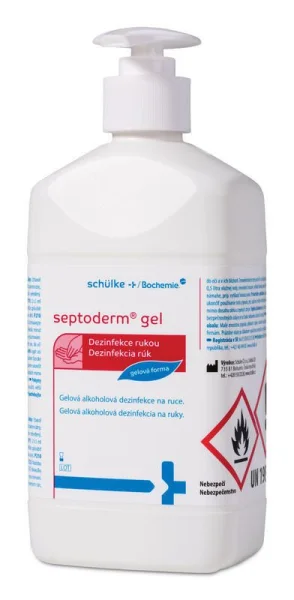 SEPTODERM gel s dávkovačem 500ml