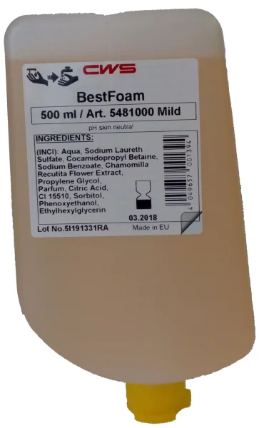CWS BestFoam mild pěnové mýdlo 500ml