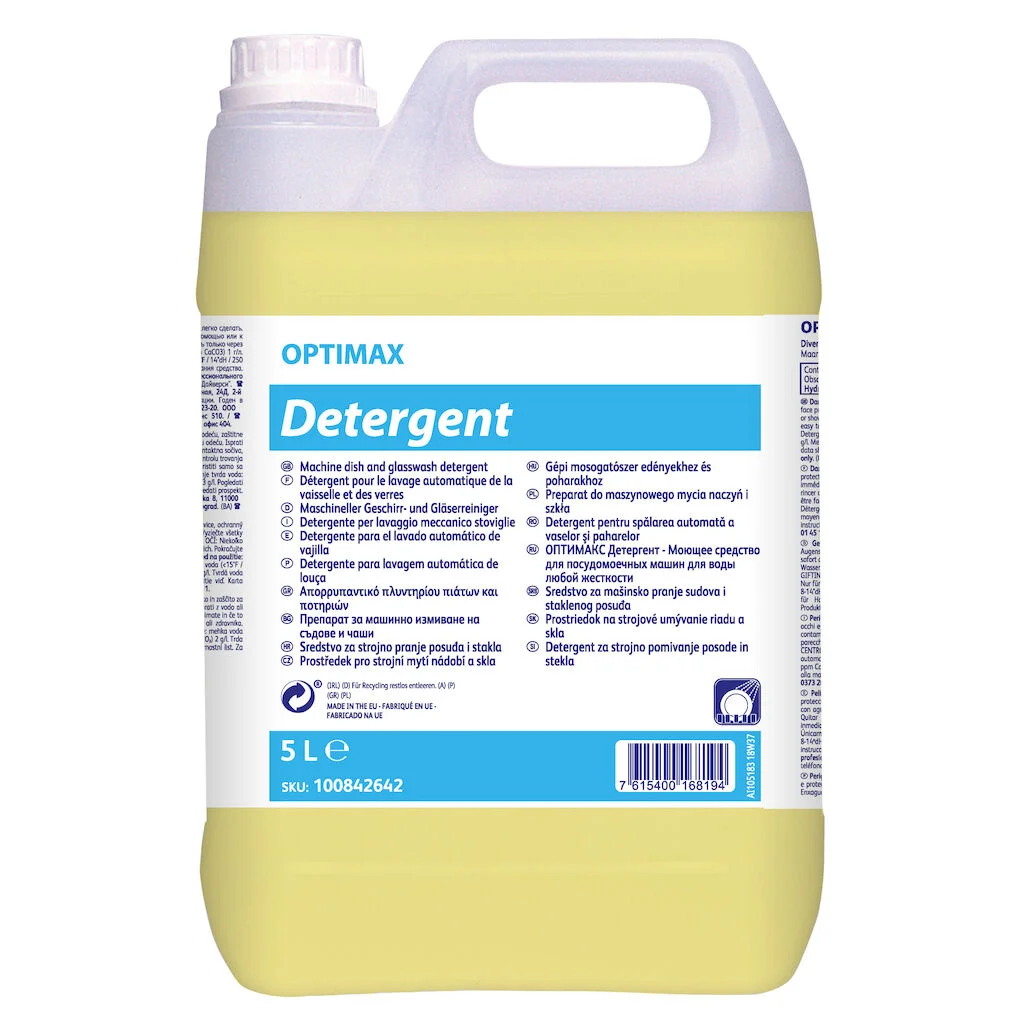 OPTIMAX Detergent prostředek pro strojní mytí nádobí a skla 5l