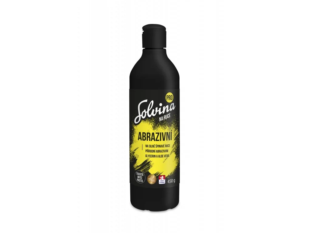 SOLVINA PRO abrazivní 450ml černo-žlutá