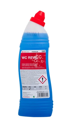 S01 WC REVO PREMIUM modré, čistící prostředek na toalety 750ml