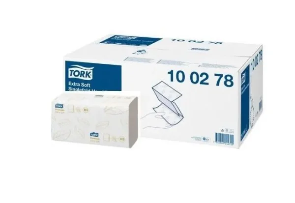 RUČNÍK ZZ TORK BÍLÝ 2vrst. 3000ks 100278 H3