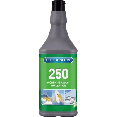 CLEAMEN 250 ruční mytí nádobí koncentrát 1l