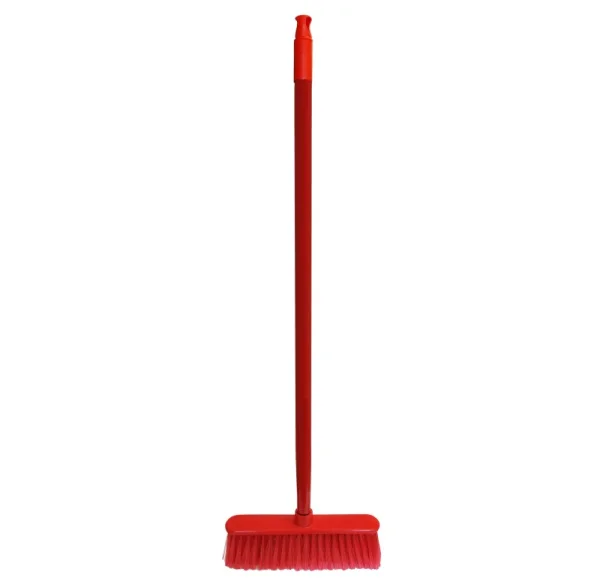 SMETÁK ECONOMY s holí 120cm červený