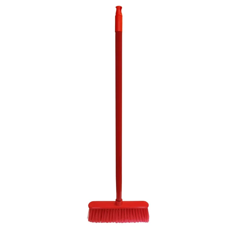 SMETÁK ECONOMY s holí 120cm červený