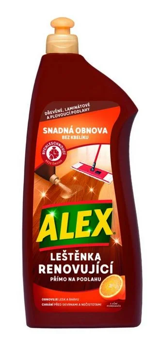 ALEX leštěnka renovující na dřevo a laminát  900ml