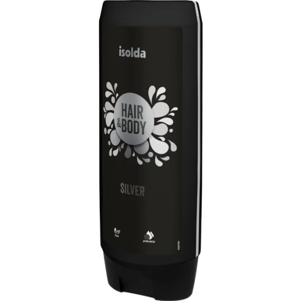 ISOLDA Silver line Hair&body shampoo 550ml Click&Go!